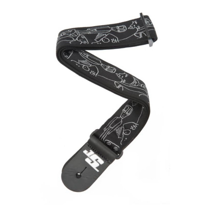 قیمت خرید فروش بند گیتار Planet Waves Joe Satriani Silver Sketches